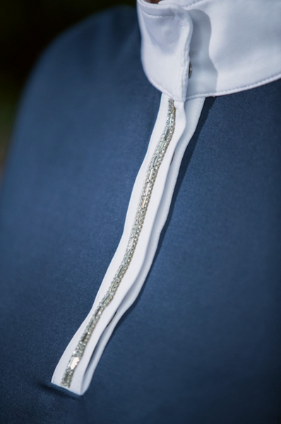 HKM Ladies Crystal Show Shirt - Equestrian Fashion Outfitters