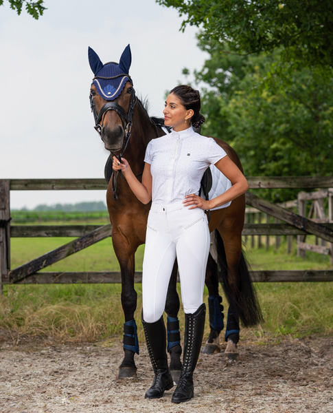 QHP Kathleen Full Grip Tights - Equestrian Fashion Outfitters