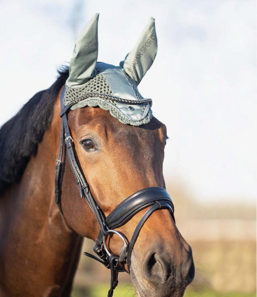 QHP Gloss Ear Bonnet - Equestrian Fashion Outfitters