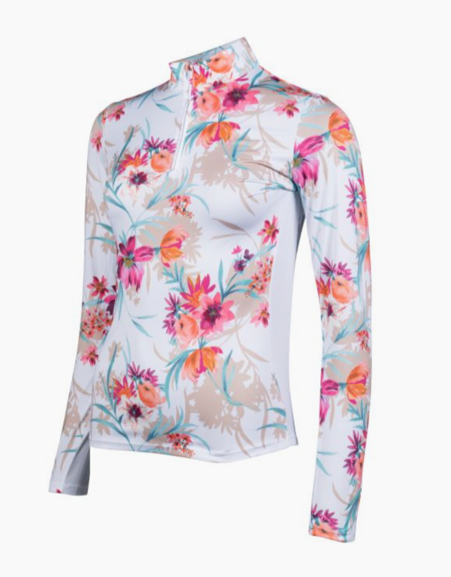 HKM Flower Shirt - Equestrian Fashion Outfitters