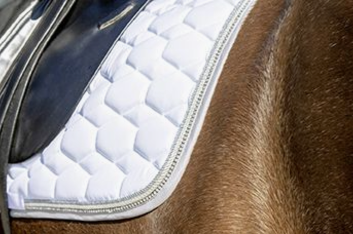 HKM Crystal Fashion Dressage Pad Saddle Pad HKM - Equestrian Fashion Outfitters