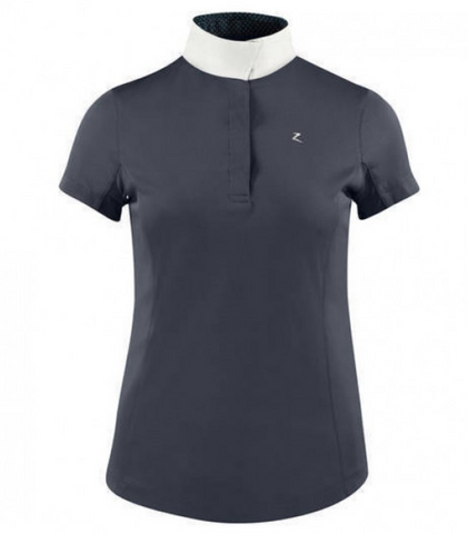 Horze Blaire Short Sleeve Show Shirt - Equestrian Fashion Outfitters