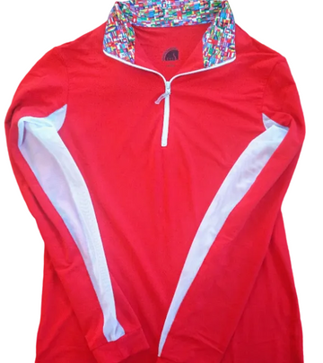 EIS Pattern Sun Shirt Tops EIS - Equestrian Fashion Outfitters