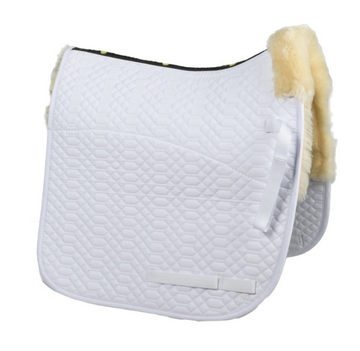 NSC Sheepskin Dressage Saddle Pads Saddle Pad NSC - Equestrian Fashion Outfitters