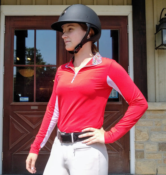 EIS Pattern Sun Shirt - Equestrian Fashion Outfitters