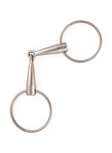 Loose Ring 16 mm Titanium Snaffle Bit  HKM - Equestrian Fashion Outfitters