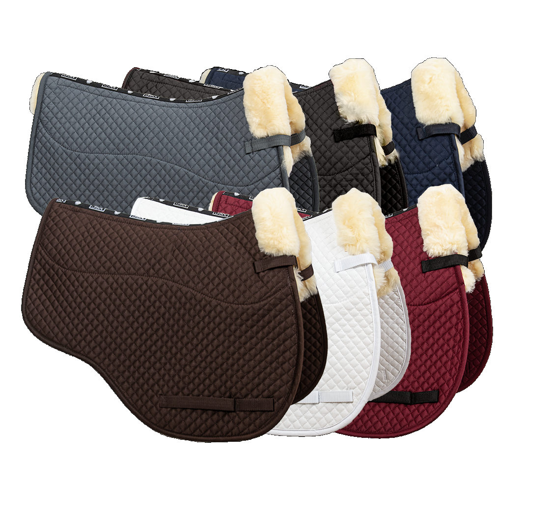 NSC Sheepskin Jumper Saddle Pads - Equestrian Fashion Outfitters